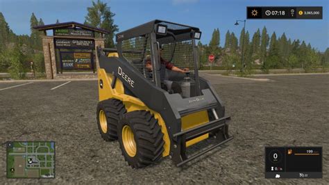 John Deere 320E Skidsteer FS17 